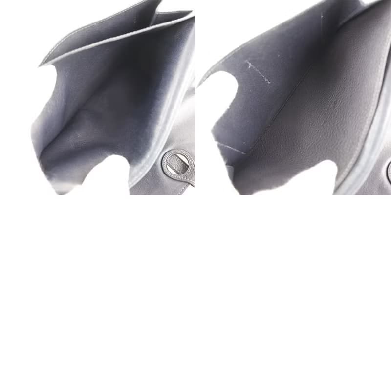 【日本直送】エルメス HERMES ドゴンGM 長財布 トゴ 紺  ユニセックス【中古】