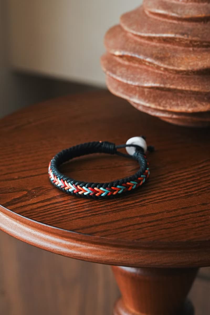 落日| 箭頭雙面編織手環