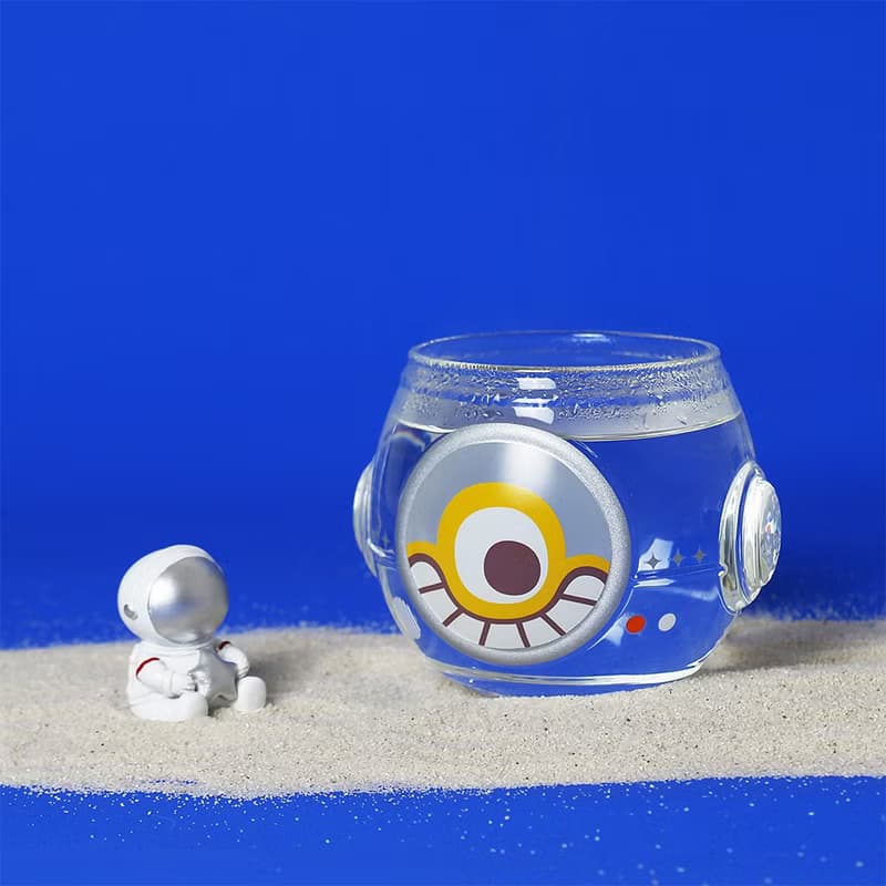 太空人變色單層把手杯 / 啵啵怪、咔咔怪