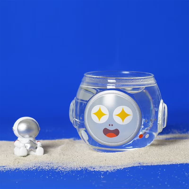 太空人變色單層把手杯 / 啵啵怪、咔咔怪