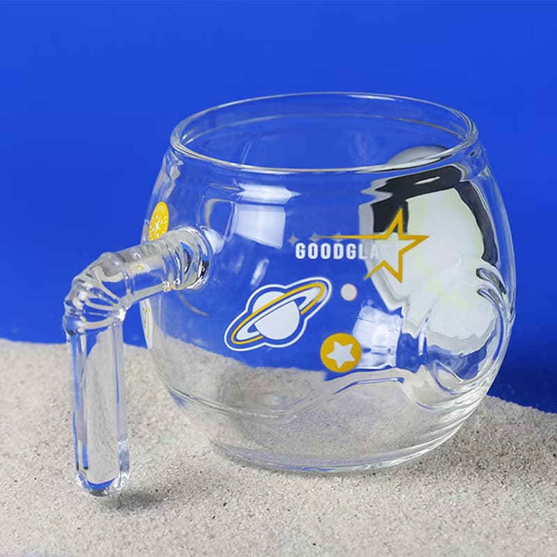 太空人變色單層把手杯 / 啵啵怪、咔咔怪