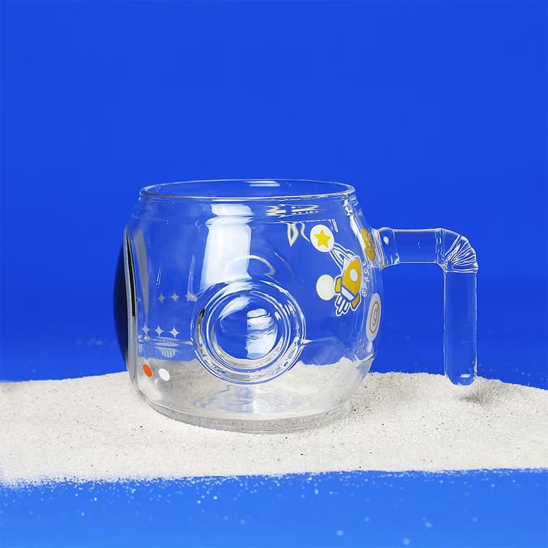 太空人變色單層把手杯 / 啵啵怪、咔咔怪