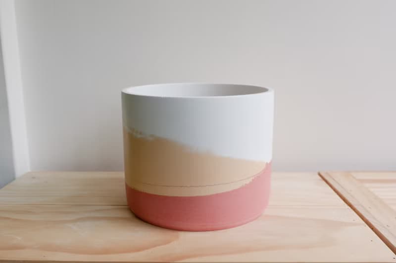 初泥 true nii | 彩顏水泥盆(6吋盆) -夏日陽光