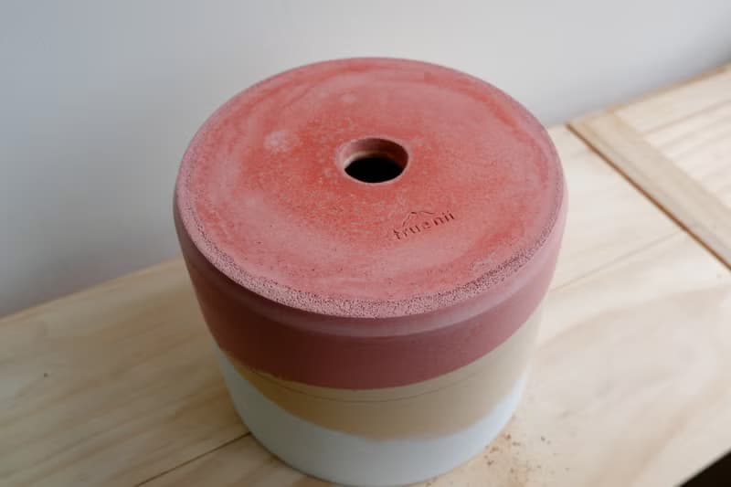 初泥 true nii | 彩顏水泥盆(6吋盆) -夏日陽光