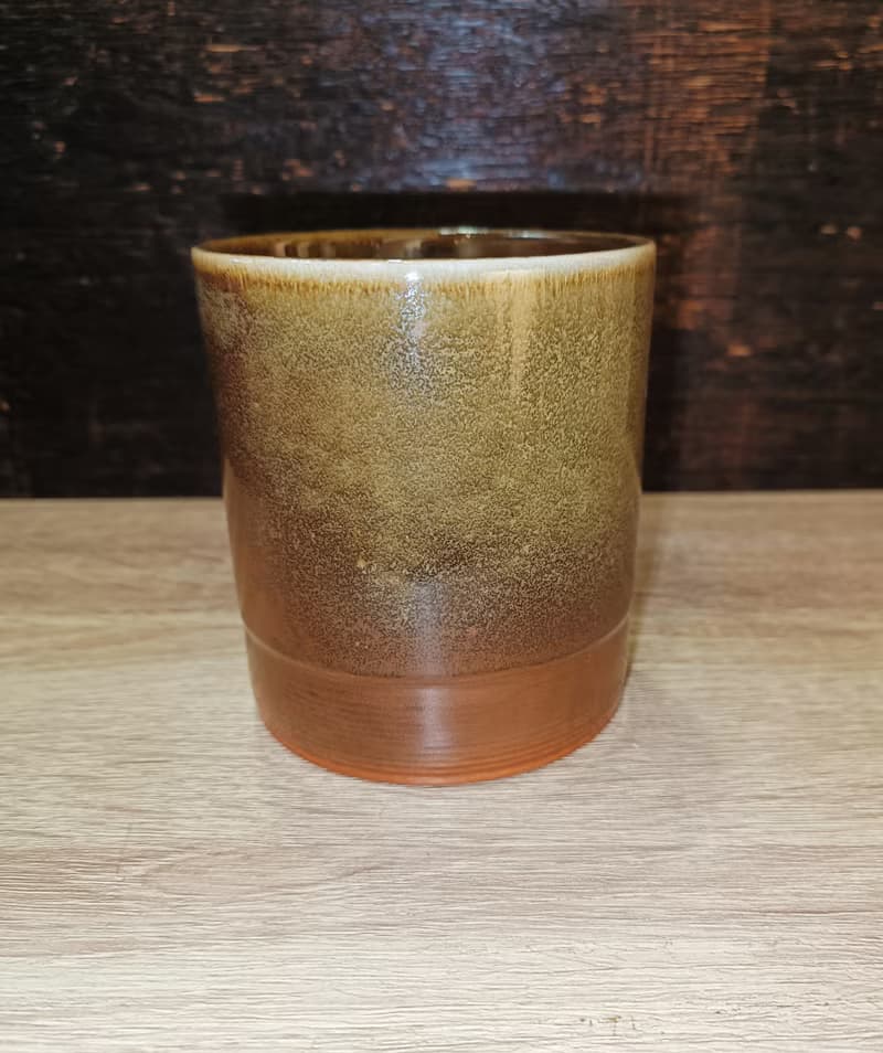 柴燒無釉手作馬克杯-鶯歌李玟叡