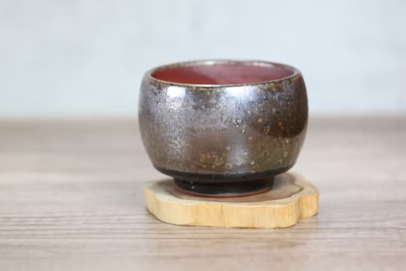 【送禮好物】天然落灰 柴燒茶碗 茶杯 名家葉敏祥手作 200ml