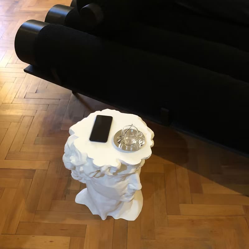 Michelangelo David 3D Printed Coffee Table | Nightstand  | Accent table