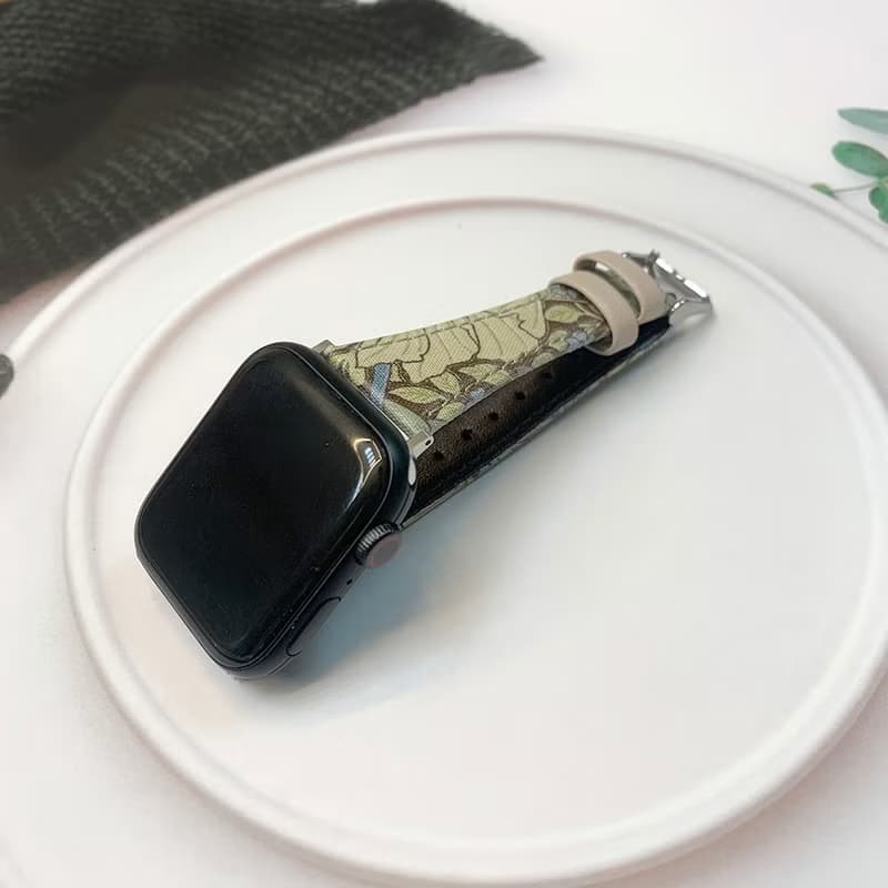 Apple Watch 38/40/41mm  BEST OF MORRIS 限量聯名款錶帶 - 米黃