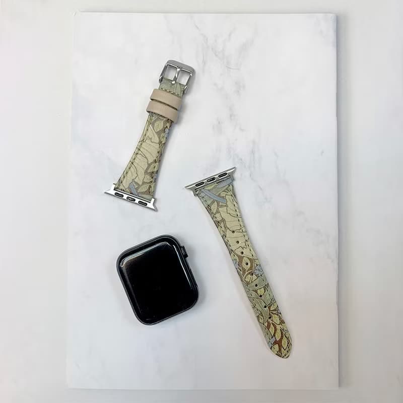 Apple Watch 38/40/41mm  BEST OF MORRIS 限量聯名款錶帶 - 米黃