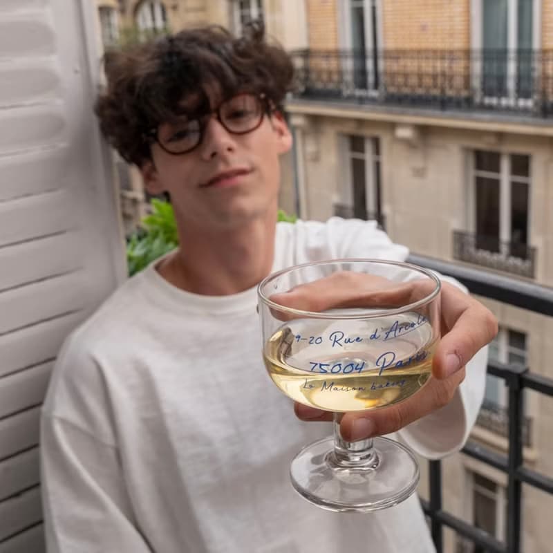 韓國Same.d | 高腳透明優格杯//咖啡杯/茶杯/水杯/杯子
