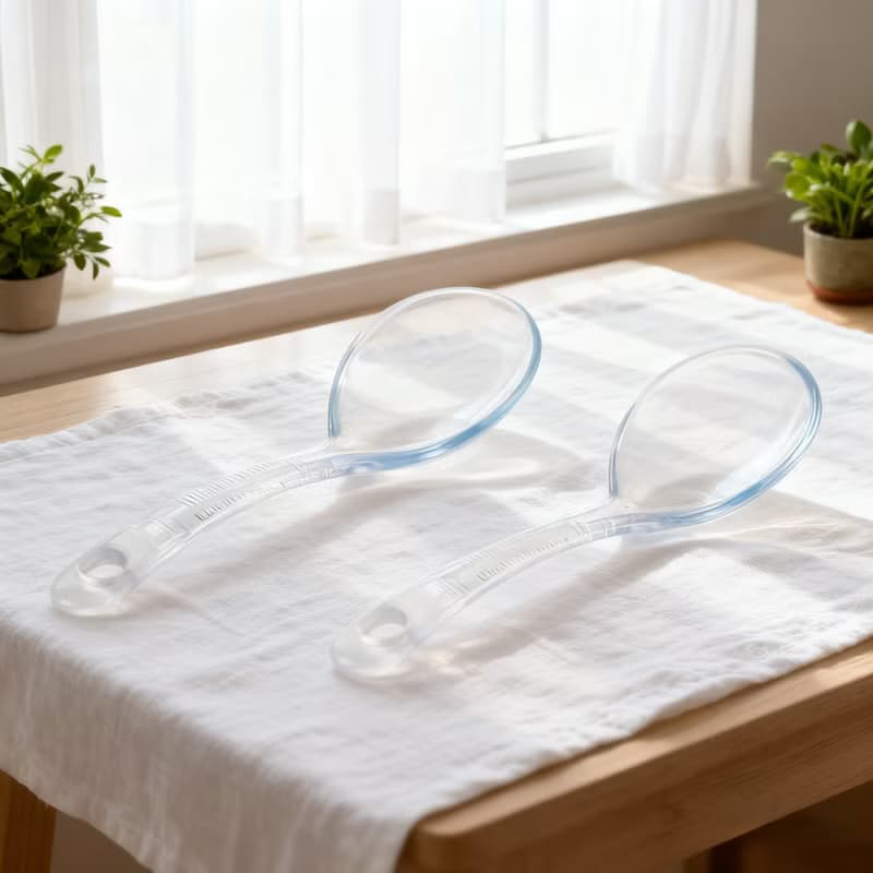 【哩皿生活】Tritan 拉麵湯匙2入組  環保餐具 湯匙 野餐 露營 湯