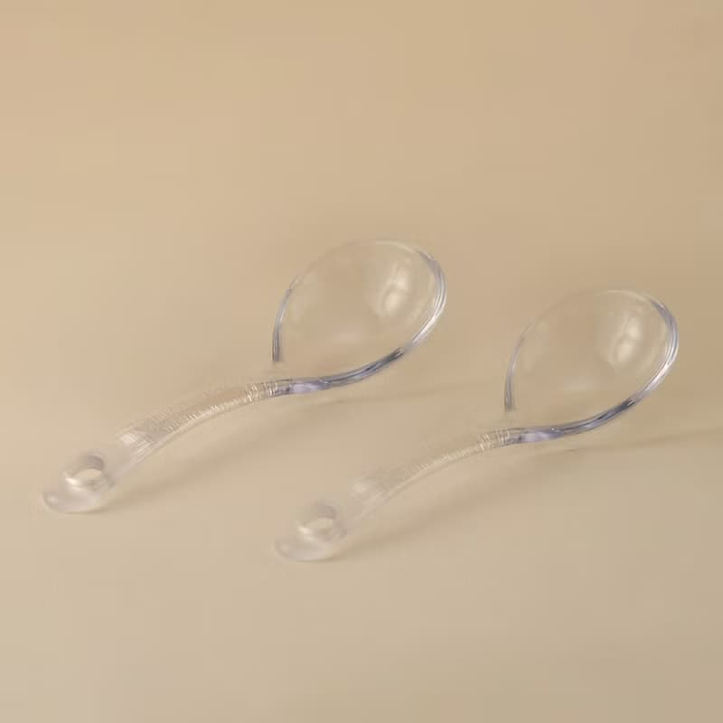 【哩皿生活】Tritan 拉麵湯匙2入組  環保餐具 湯匙 野餐 露營 湯