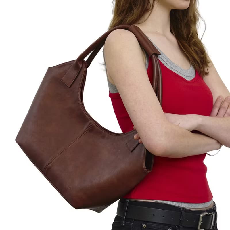 韓國製 MUR Maree 手袋/單肩包/手提袋 (Dark Brown)