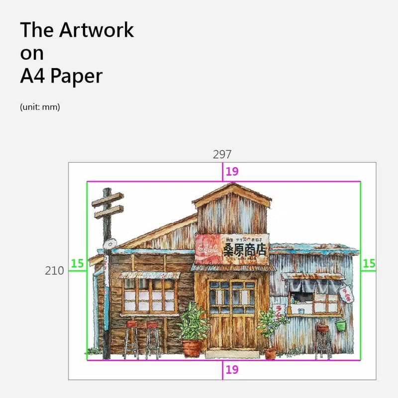 台灣-台南可樂招牌街屋-鐵皮老屋-數位微噴懷舊海報