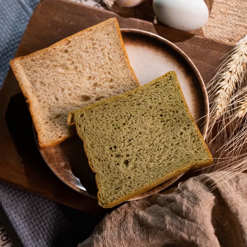 【享喫醣】濃郁茶香日式抹茶能量蛋白吐司3入組