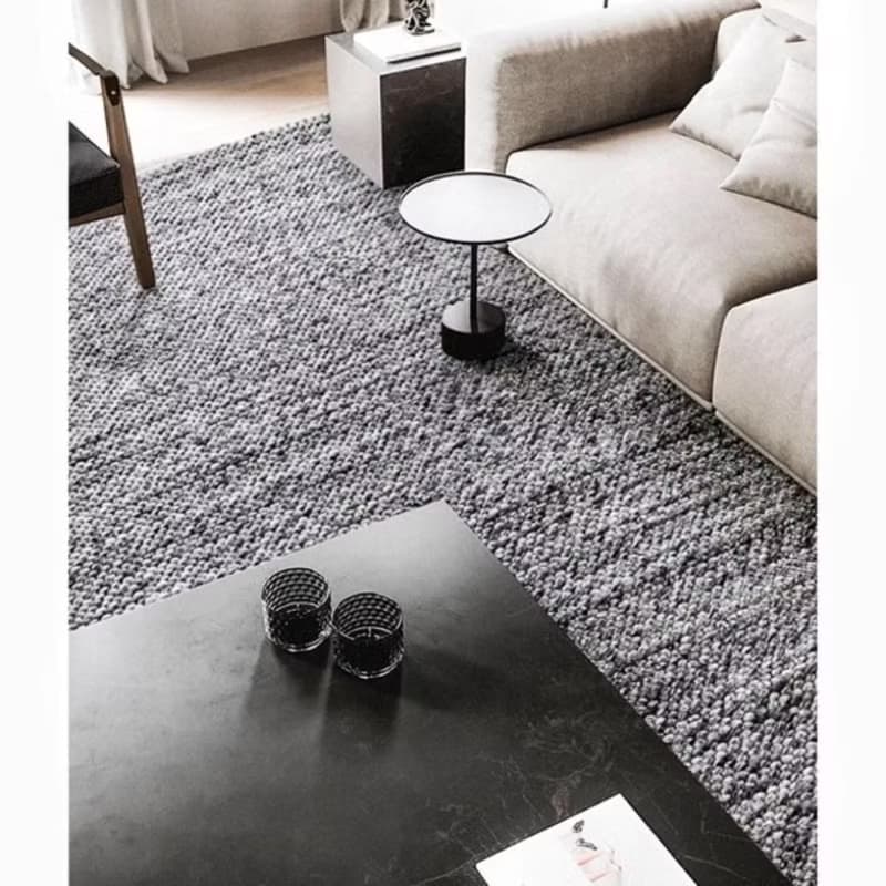 北歐風 手作 紐西蘭 羊毛地毯 簡愛 客廳臥室 床邊地墊 家居裝飾