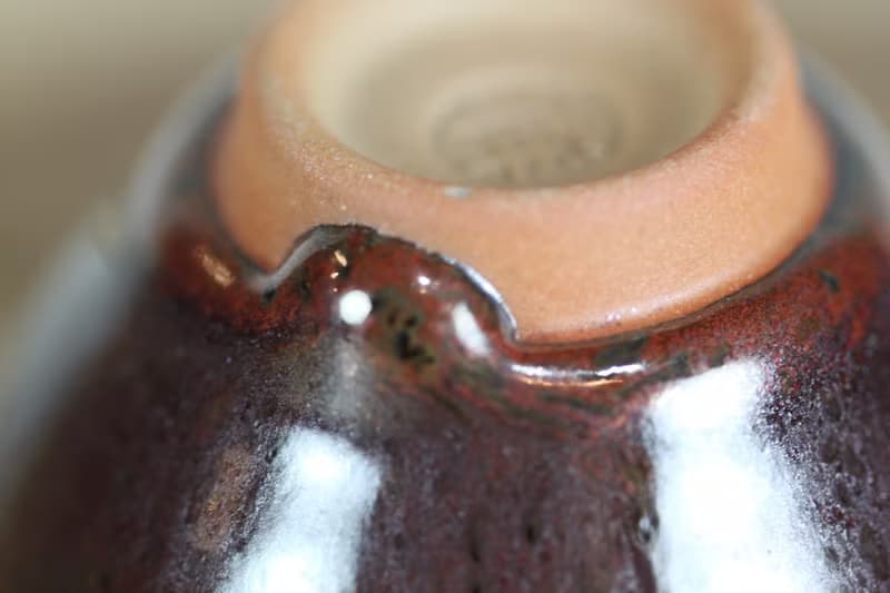 【送禮好物】45ml 天目釉淚 中式小茶杯 鶯歌名家葉敏祥作品