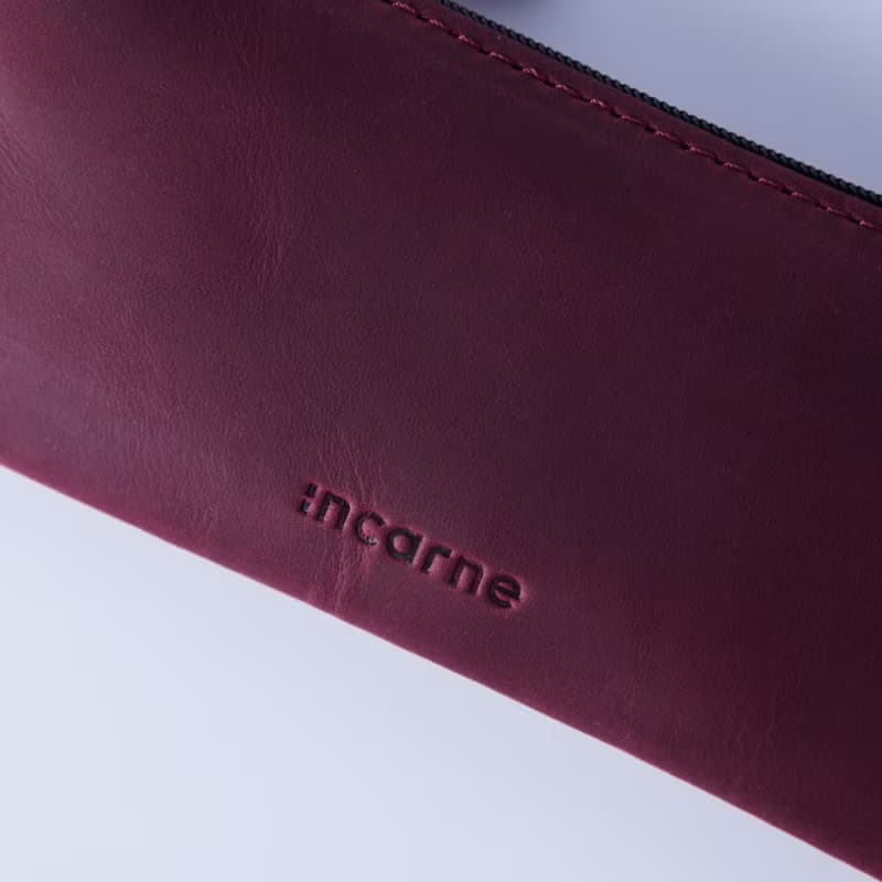 勃艮第真皮眼鏡盒 – 時尚皮革配件禮品