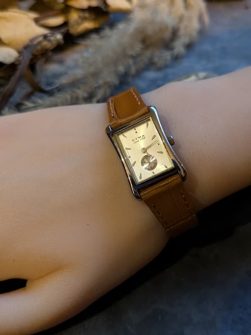 CYMA司馬錶 中古石英錶
