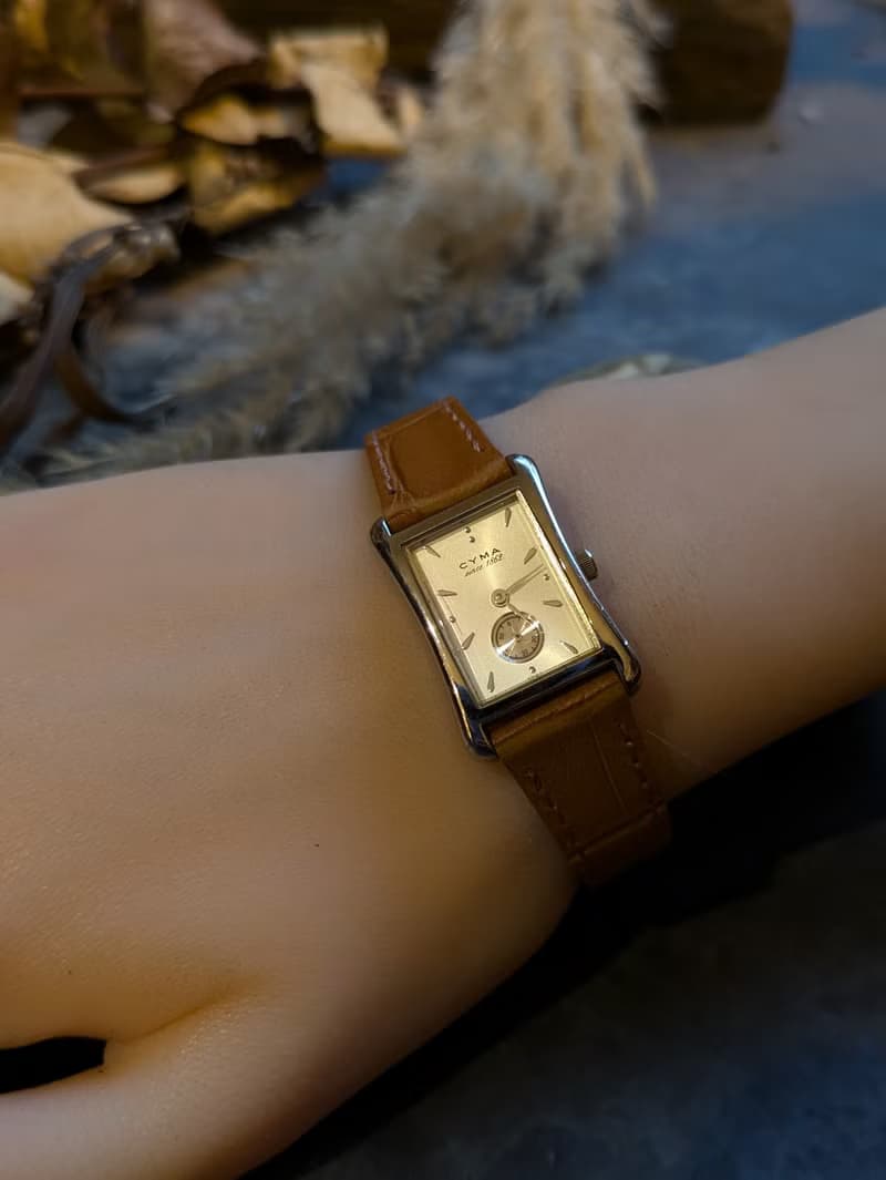 CYMA司馬錶 中古石英錶