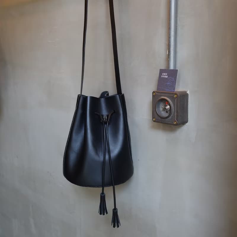 福歐 水桶包 真皮 手工 限量 女孩禮物 Bucket Bag