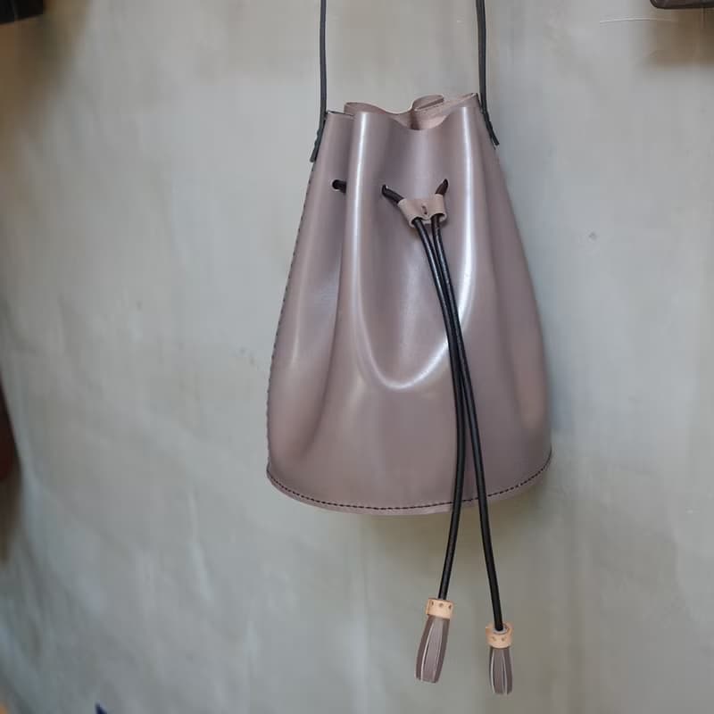 福歐 水桶包 真皮 手工 限量 女孩禮物 Bucket Bag