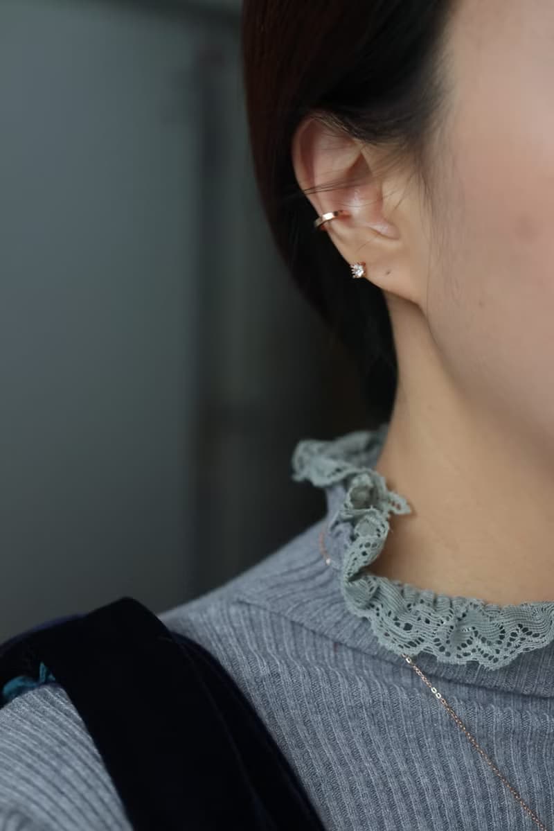 14K C Type Helix Cuff Earring C型耳夾耳環
