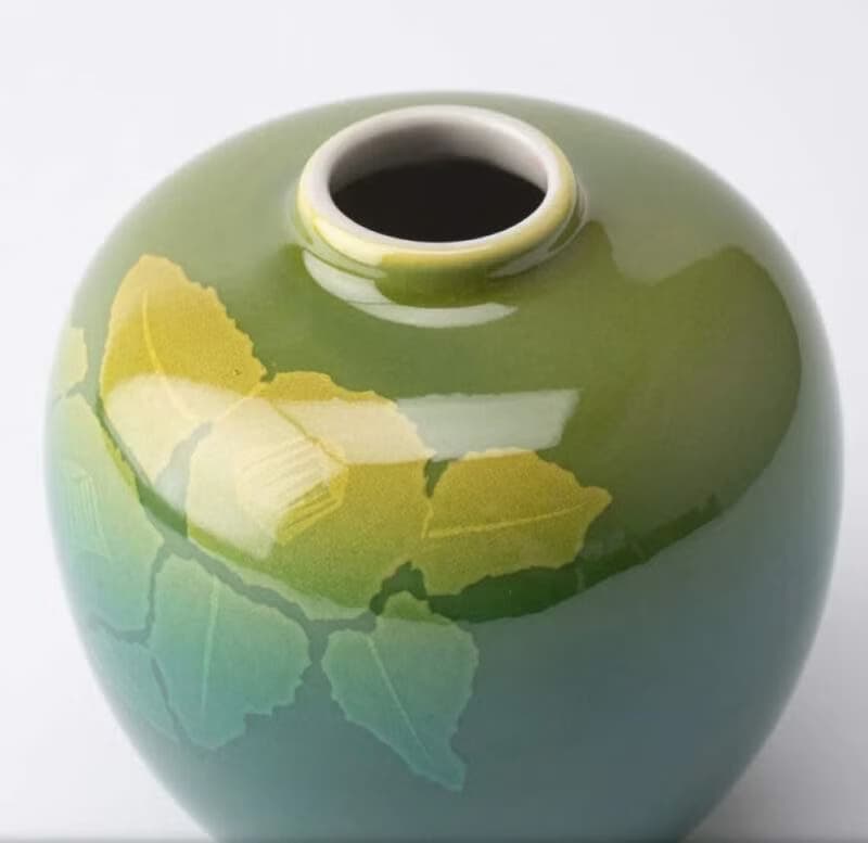 【入厝送禮】銀山茶花一輪插花瓶 /九谷燒