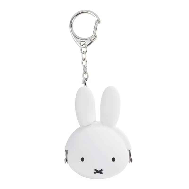 miffy 米飛兔矽膠口金吊飾小物包(兩色)