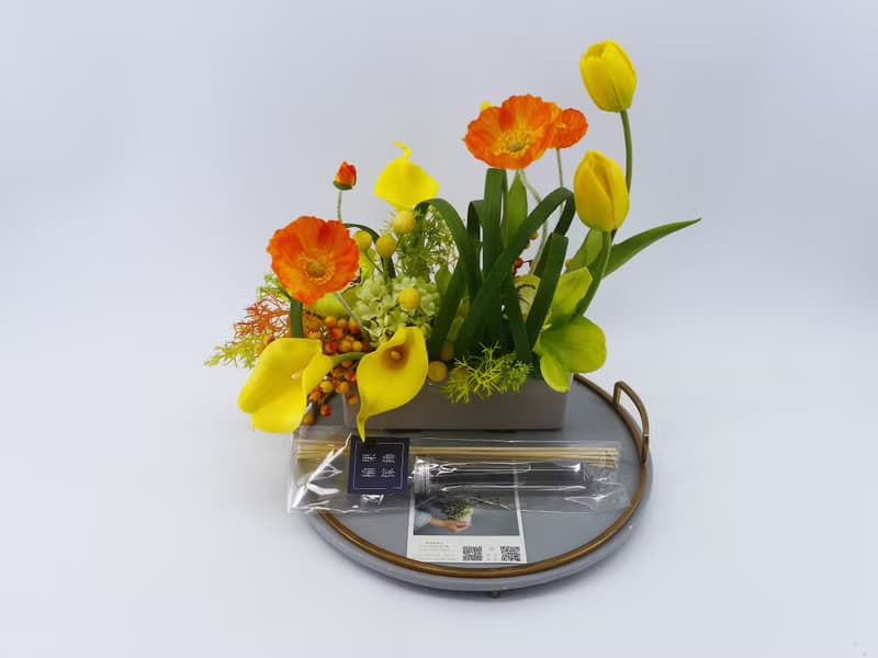 鬱金香虞美人海芋香氛花禮/入厝禮/開幕/喬遷/送禮/植栽