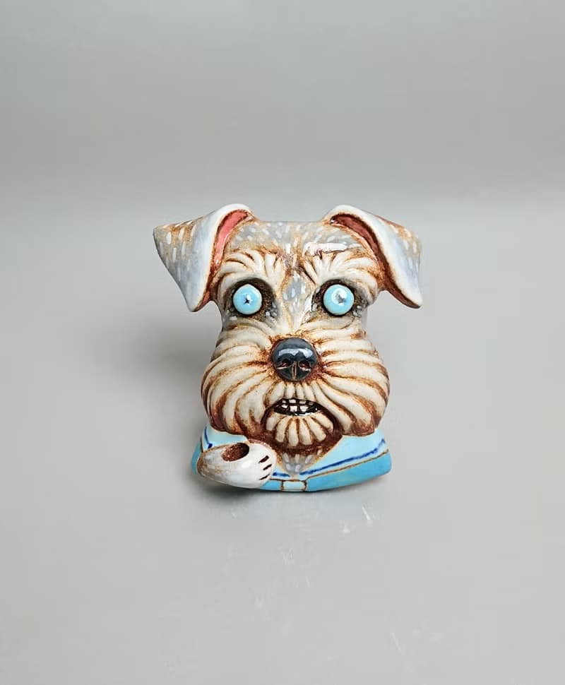 雪納瑞擴香器01(手工陶製品)