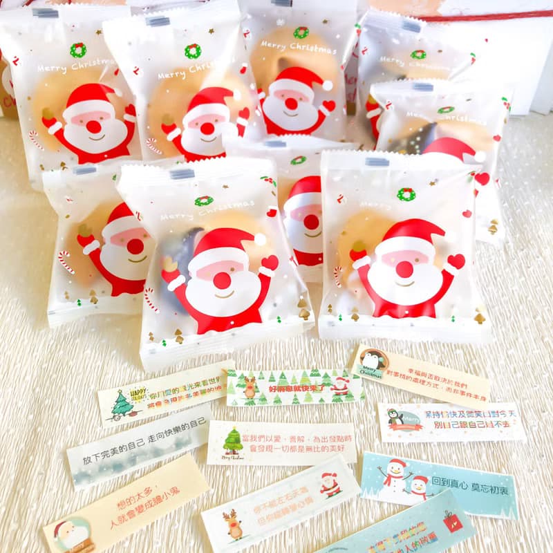 聖誕禮物 交換禮物雪人禮盒 聖誕彩珠白巧克力幸運餅乾