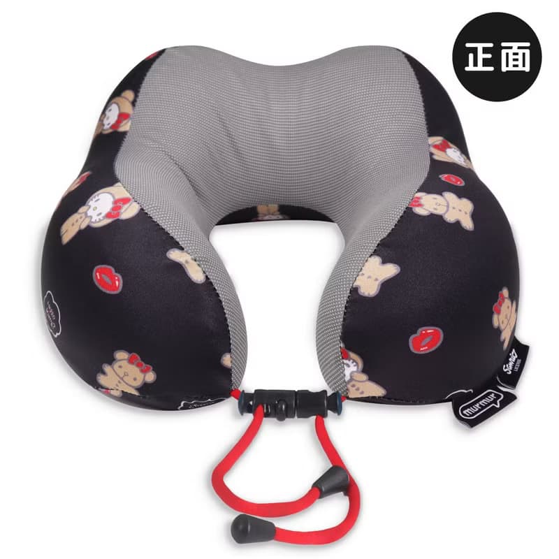 murmur 山丘頸枕 | hello kitty (小熊) | 附袋旅行頸枕