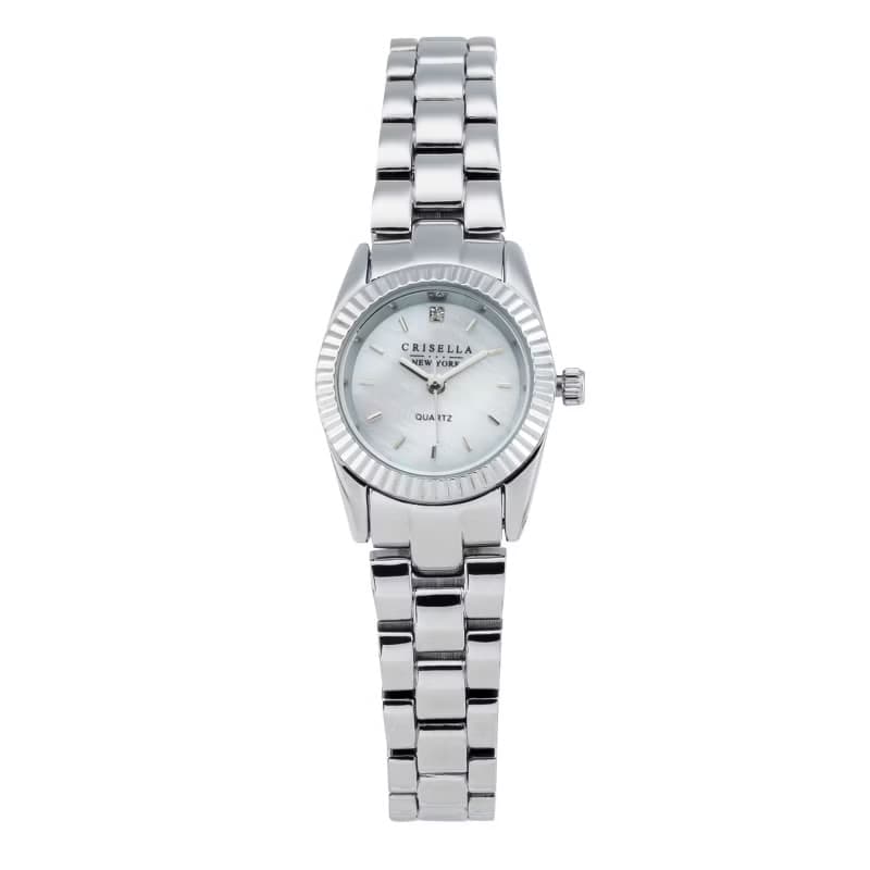 小錶盤典雅石英女士手錶