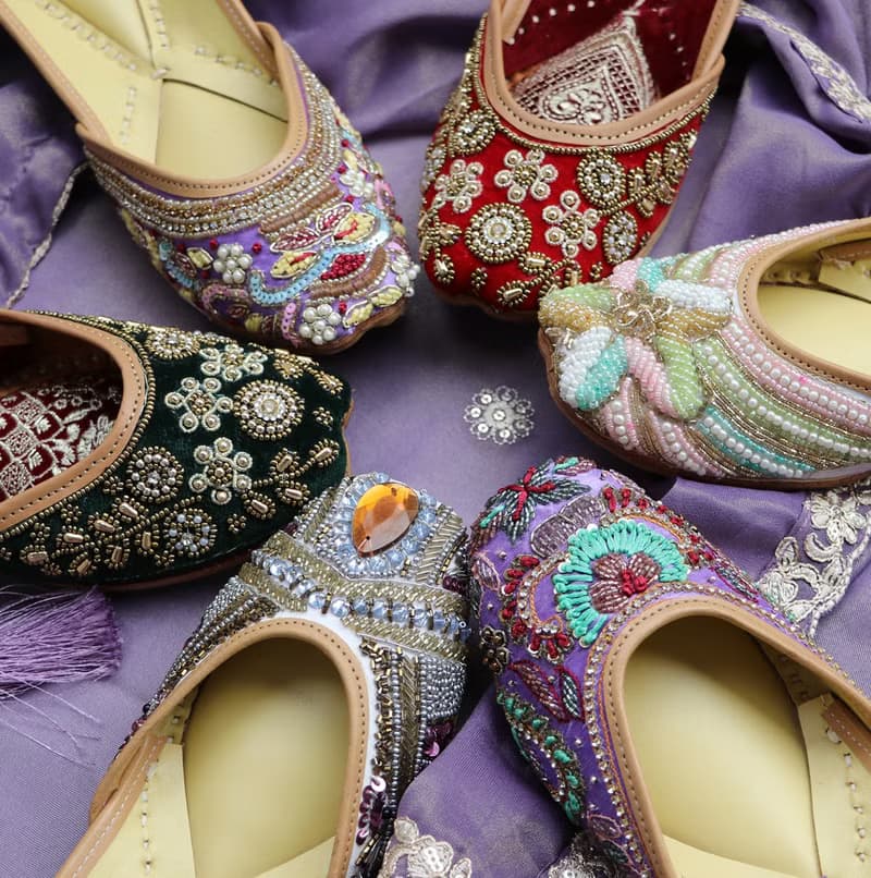 【一千零一夜系列】波西米亞/手工釘珠刺繡鞋