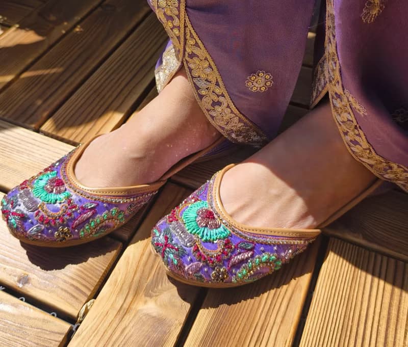 【一千零一夜系列】波西米亞/手工釘珠刺繡鞋