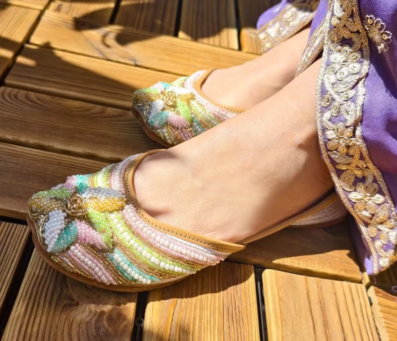 【一千零一夜系列】波西米亞/手工釘珠刺繡鞋
