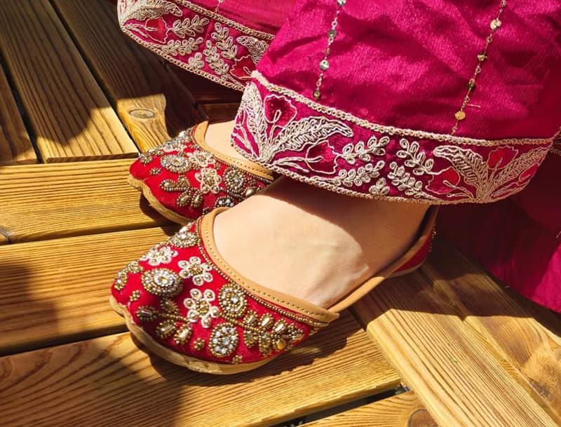 【一千零一夜系列】波西米亞/手工釘珠刺繡鞋