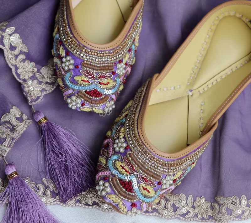【一千零一夜系列】波西米亞/手工釘珠刺繡鞋