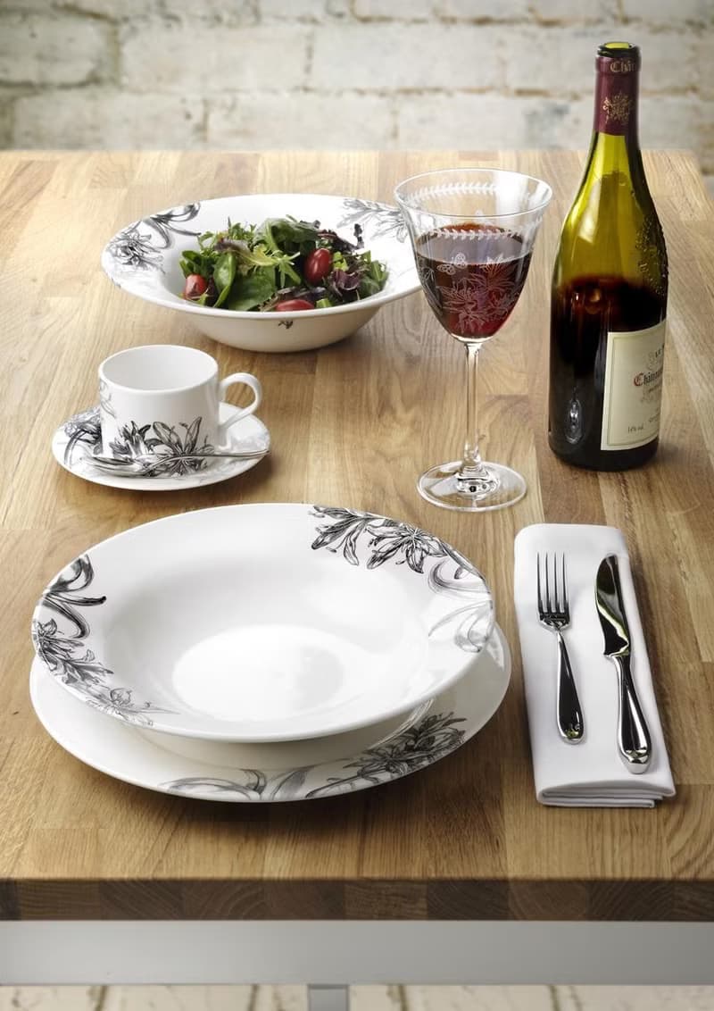 Agapanthus 優雅百子蓮系列-0.28L咖啡杯盤組