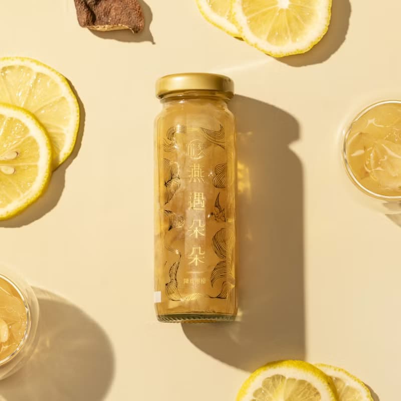 燕遇朵朵燕窩飲-陳皮檸檬(130ml)|清爽潤喉 燕窩絲 雪耳 送禮首選