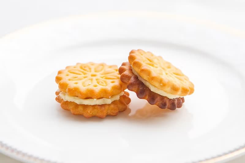 創意餅乾 梅森瓶圖案封口袋 小檸檬夾心餅乾 2個入 婚禮小物 零食