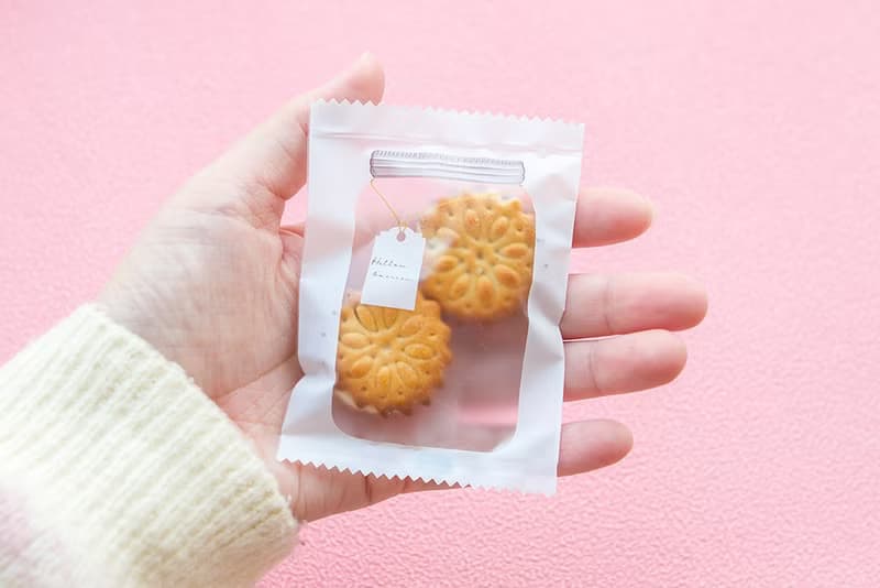 創意餅乾 梅森瓶圖案封口袋 小檸檬夾心餅乾 2個入 婚禮小物 零食