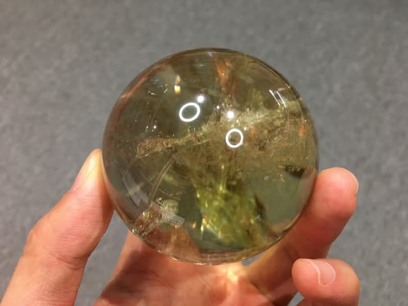 黃水晶球 60mm - 招財 增強個人自信