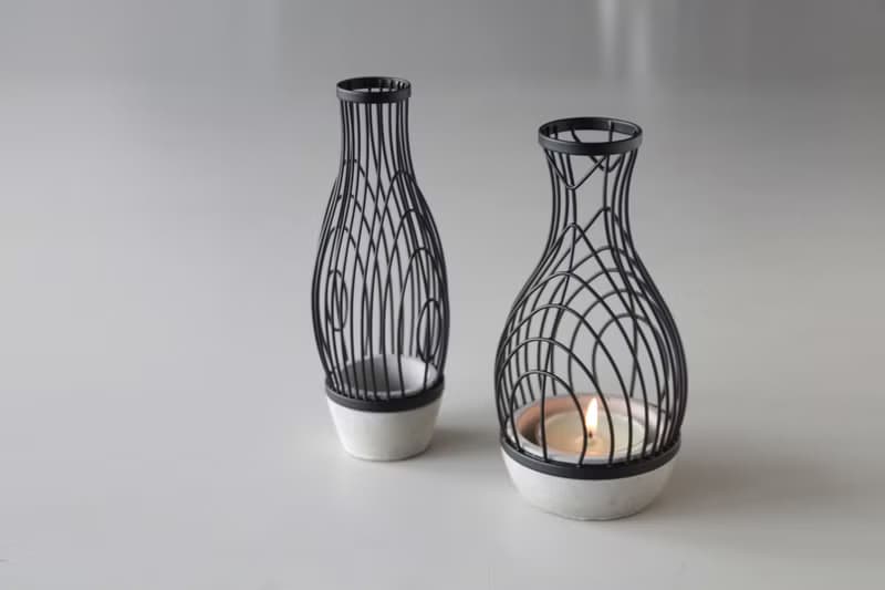 【Geway】虛實山水系列-纖細花器(尊爵黑)_喬遷_高升_新婚_送禮