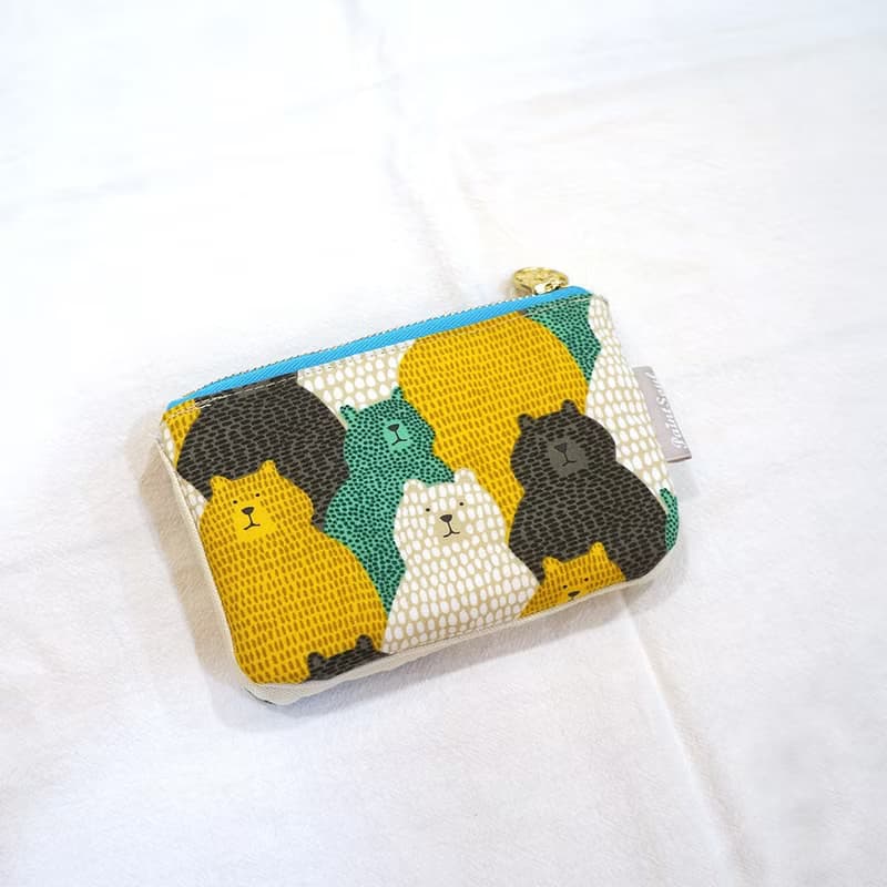 四格收納錢包(5吋)_森林小熊