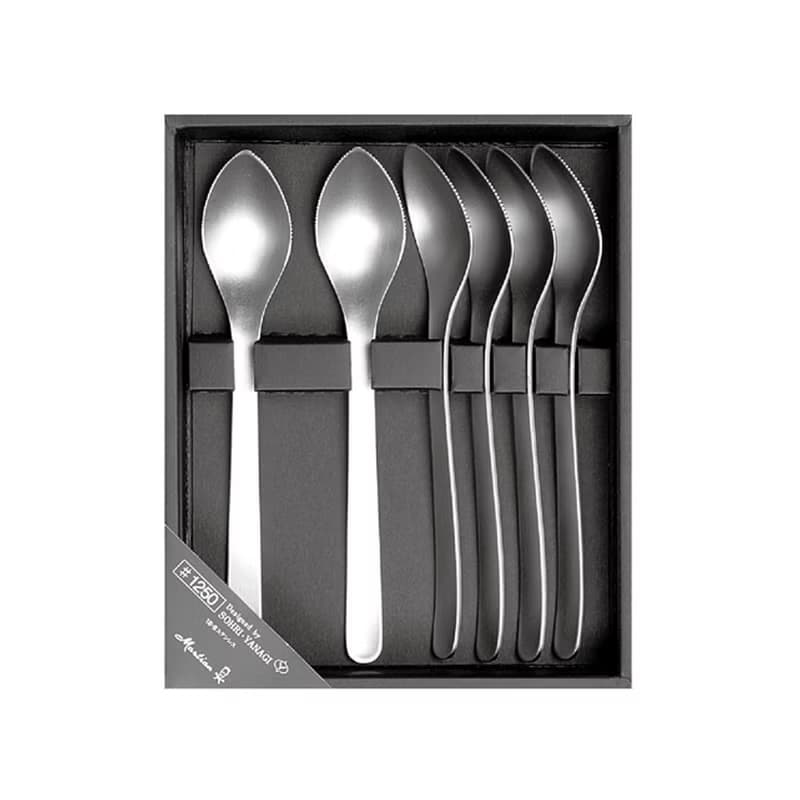 【柳宗理】日本製刀叉禮盒/水果匙6入組