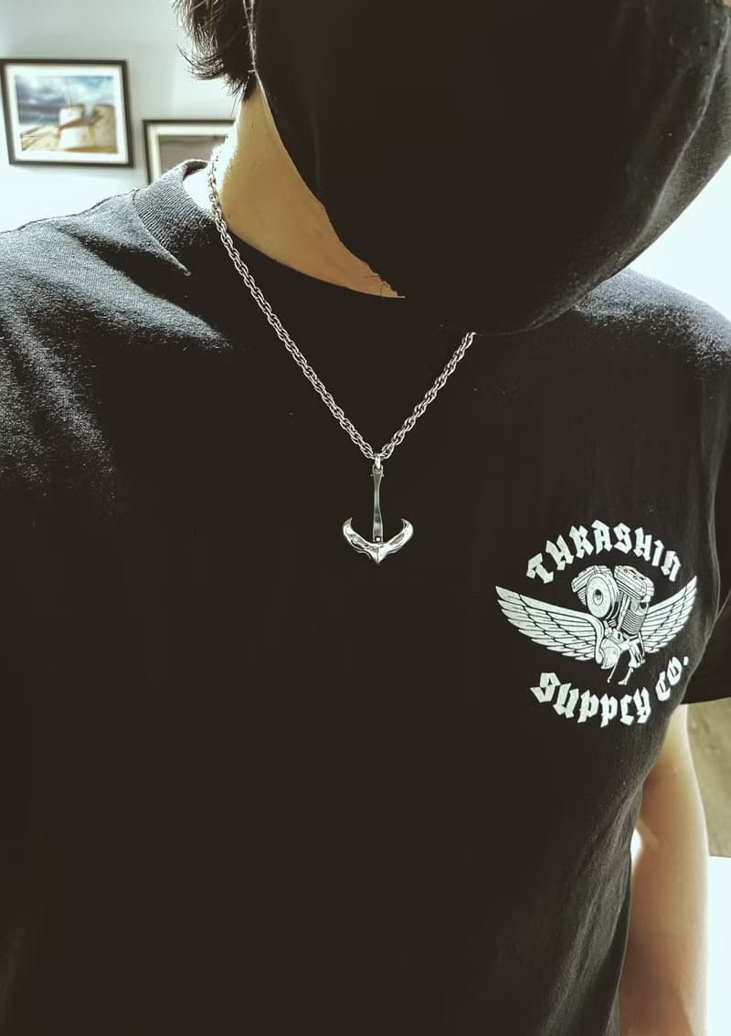 海洋系列【堤喀鯨錨】925純銀墜飾/鯨魚尾/船錨/幸運象徵/祝福禮