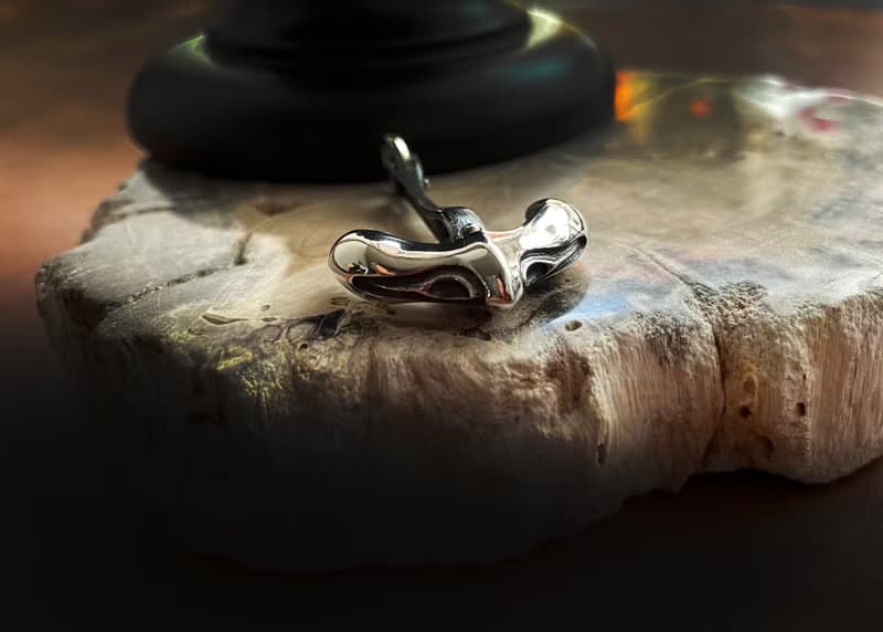 海洋系列【堤喀鯨錨】925純銀墜飾/鯨魚尾/船錨/幸運象徵/祝福禮