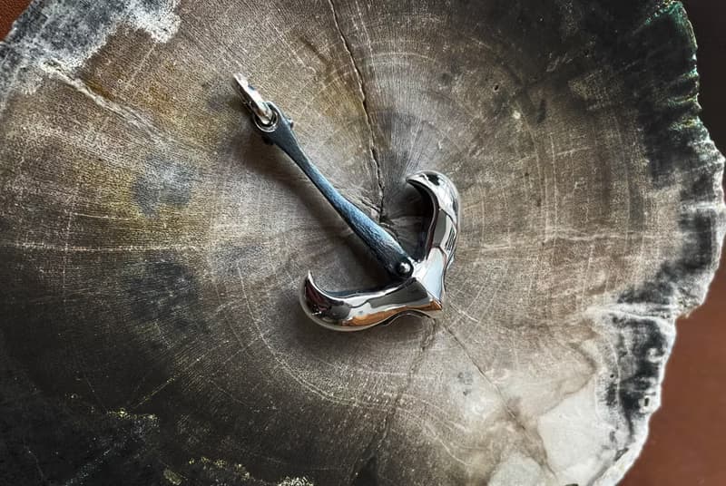 海洋系列【堤喀鯨錨】925純銀墜飾/鯨魚尾/船錨/幸運象徵/祝福禮